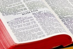 Bible Page - Romans